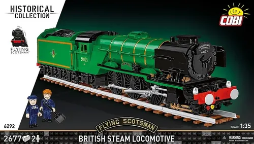 Cobi Klocki Klocki Lokomotywa Flying Scotsman BSL