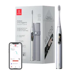 Szczoteczka soniczna OCLEAN X Pro Digital Srebrny + Etui