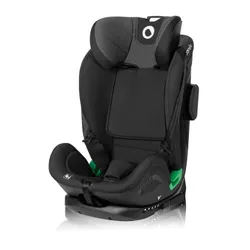 Fotelik samochodowy LIONELO Harper i-Size 76-150 cm (9-36 kg) Czarno-szary