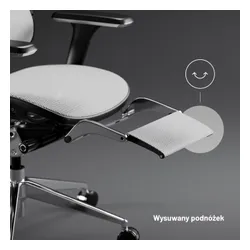 Fotel DIABLO CHAIRS V-Master Biało-czarny