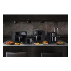 Air Fryer Frytkownica beztłuszczowa HISENSE HAF2700DCD 11l z podwójnym koszem 8 automatycznych programów