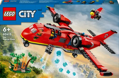 LEGO City Strażacki samolot ratunkowy (60413)