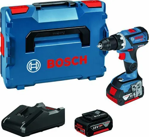 Bosch GSR Akülü Matkap 18V - 60 C 18 V 2 x Akülü Matkap 5 Ah (06019G110D)