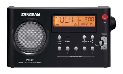 Radioodbiornik Sangean PR-D7 Radio FM Czarny