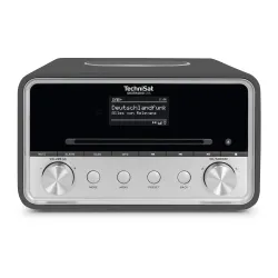 Radioodbiornik TechniSat DigitRadio 586 Radio FM DAB+ Internetowe Bluetooth Antracyt-srebrny