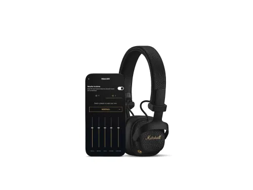 Słuchawki bezprzewodowe Marshall Milton A.N.C Nauszne Bluetooth 6.0 Czarny