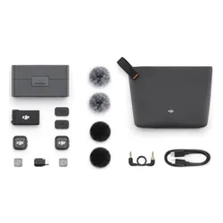 System bezprzewodowy DJI Mic 3 (2 TX + 1 RX + Etui ładujące)