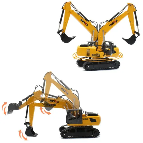 Laweta zdalnie sterowana z koparką COIL skala 1:18