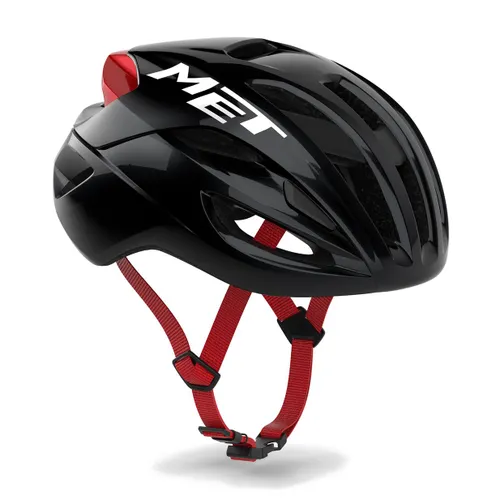 Kask rowerowy MET Rivale II Mips black/red glossy