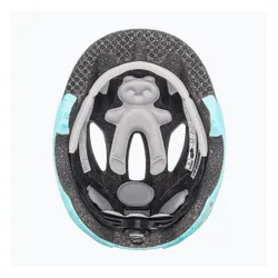 Kask rowerowy dziecięcy UVEX Oyo Style Jr flowers cyan matt