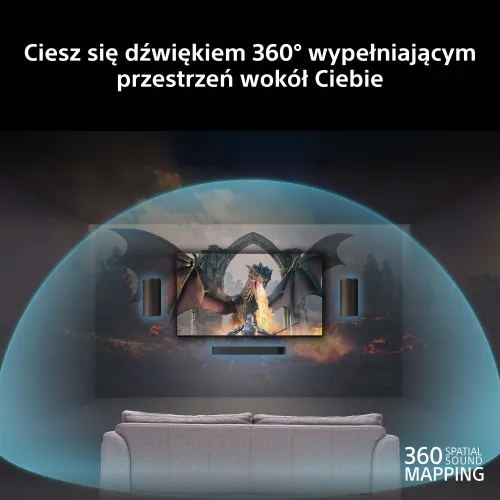 Soundbar Sony BRAVIA Theatre Trio HT-A8. 3.0.2 405W Wi-Fi Bluetooth AirPlay Dolby Atmos