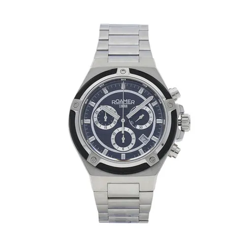 Часы Roamer Круиз-Контроль Chrono 221837 41 55 20 Silver