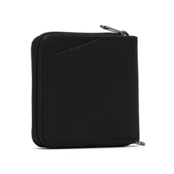 Portfel antykradzieżowy Pacsafe RFIDsafe Zip Around Wallet - jet black