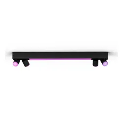 Reflektor Philips punktowy Centris 4 Czarny