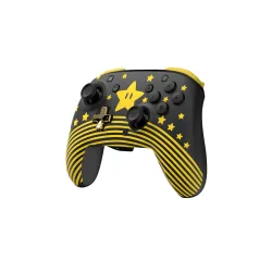 Pad Turtle Beach Rematch Wireless Controller Super Mario Star do Nintendo Switch / Switch 2 Czarno-Żółty