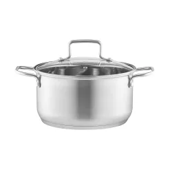 Zestaw garnków Ambition Hugo Indukcja Stal nierdzewna 8 elementów