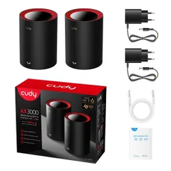 Router CUDY M3000 2.4 / 5 GHz (DualBand), Wi-Fi Mesh