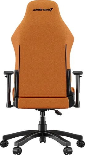Fotel Anda Seat Luna L Orange Fabric Gamingowy do 100kg Tkanina Pomarańczowy