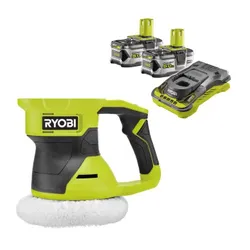 Polerka RYOBI RBP18150-0 + Akumulator RYOBI RC18150-250 5Ah 18V + Ładowarka