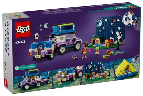 LEGO Friends 42603 автофургон с мобильной обсерваторией