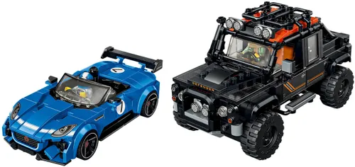 LEGO 77264 Speed Champions Jaguar Project 7 i Land Rover Defender