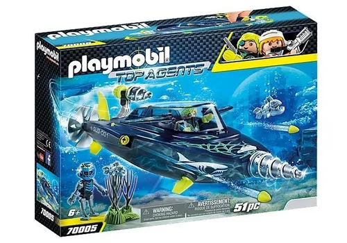 Playmobil 70005 Team Shark Niszczyciel wiertniczy