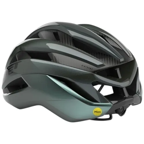 Kask rowerowy MET Trenta 3K Carbon MIPS hyper teal glossy - M