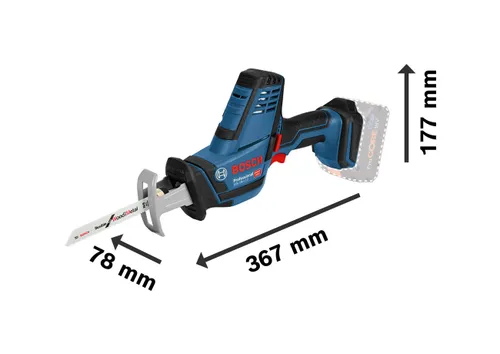 Piła szablasta Bosch GSA 18V-LI C