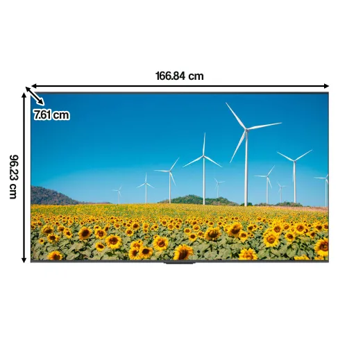 Monitor HISENSE 75DP30FE 75" 3840x2160px