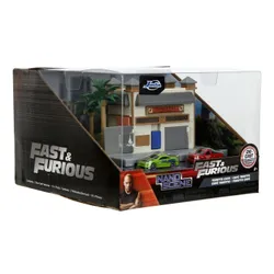 Zestaw pojazdów JADA TOYS Szybcy i wściekli Nano Scene Kawiarnia Toretto 9334914314R00