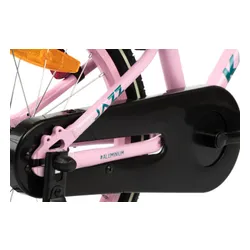 Rower dziecięcy KARBON Jazz 18 cali dla dziewczynki Różowy