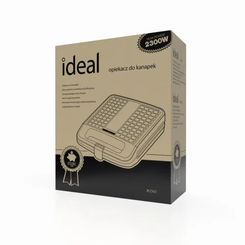 Opiekacz Ideal IK2502 Trójkąty 1400W