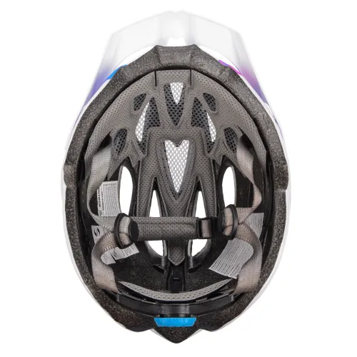 Kask rowerowy regulowany miejski METEOR SHIMMER S 52-56 siatka otwory wentylacyjne