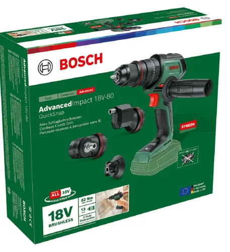 Wiertarko-wkrętarka BOSCH AdvancedImpact 18V-80 06039E2103