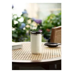 Kubek termiczny turystyczny Wacaco Octaroma Lungo 300 ml - ceramic white