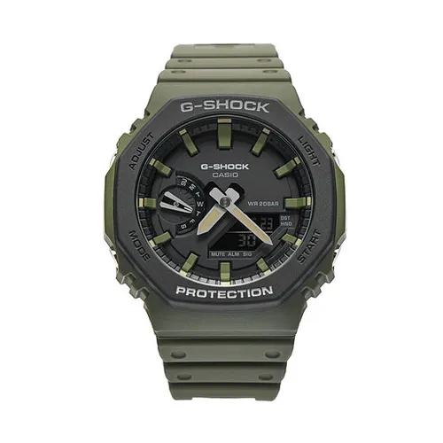 G-Shock GA-2110SU-3aer Green / Black Saati