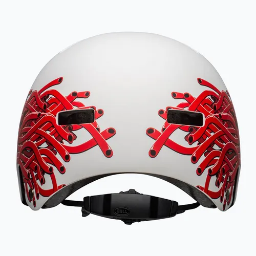 Kask rowerowy Bell Local matte white/eyes