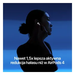 Apple AirPods 5 Douszne Bluetooth 5.3 Funkcje AI Biały