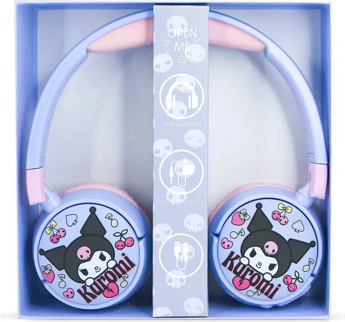 Słuchawki nauszne OTL Kuromi Kids Niebiesko-różowy