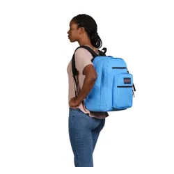 JanSport Big Student-blue neon Laptop Sırt Çantası