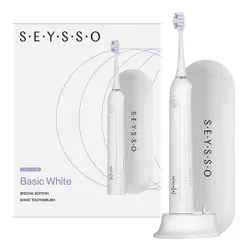 Szczoteczka soniczna SEYSSO Carbon Basic Biała