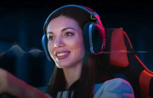 Słuchawki ONIKUMA B2 Bezprzewodowe, Nauszne, Dźwięk przestrzenny Czarny