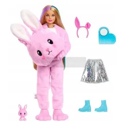 Lalka Barbie w przebraniu królika Cutie Reveal HHG19