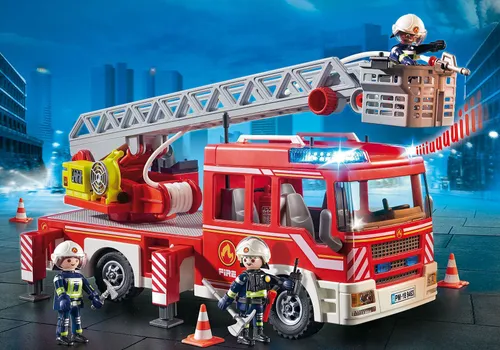 Playmobil 9463 merdivenli itfaiye aracı