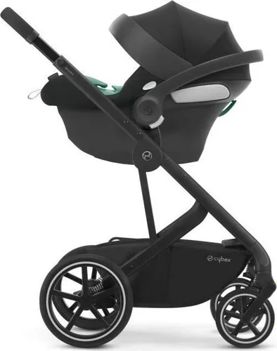 Cybex Aton B2 ve - Size + Base One Oto Koltuğu - 0-24 ay-Volcano Black CYBEX