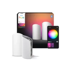 Lampa biurkowa Philips Hue Play do podświetlenia ściany Biały 2szt.