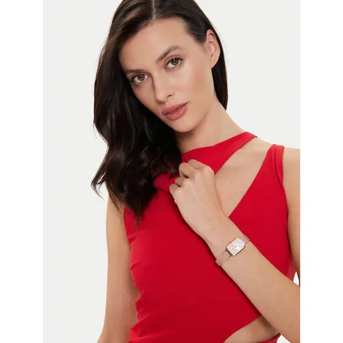 Часы Daniel Wellington Quadro Pressed DW00100510 Золото