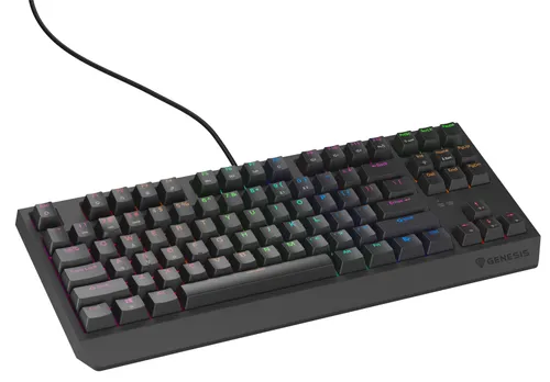 Klawiatura mechaniczna Genesis Thor 230 TKL Lite Outemu Red Czarny