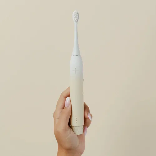 Szczoteczka soniczna BE LUCENT Prism Kremowy