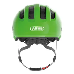 Kask rowerowy ABUS Smiley 3.0 LED Shiny Zielony dla Dzieci (rozmiar S)